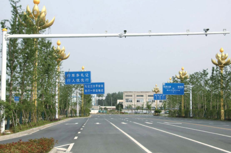 八角監(jiān)控立杆