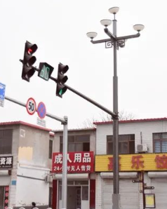 多杆合一（yī）信號路燈杆